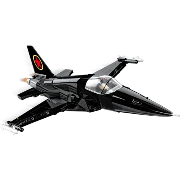COBI 5859 TOP Gun (1986) MIG-28 Aircraft Amerikanisch Bausteine, Multicolor, ONE Size - Hochwertige Klemmbausteine mit flexibler Gestaltung – Bild 5