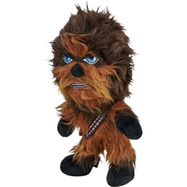Simba Disney Star Wars Chewbacca Plüschfigur 25 cm, detailgetreues Kuscheltier aus weichem Stoff für Sammler und Spielspaß – Bild 3
