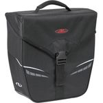 NORCO Fahrradtasche Norco Orlando, Kinderfahrradtasche aus robustem Nylongewebe, mit reflektierenden Applikationen und großem Hauptfach, schwarz