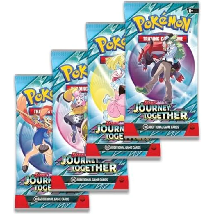 Asmodee Pokémon TCG: Scarlet & Violet - Journey Together Booster Box, 36 Booster-Packs mit dynamischen Duos und strategischen Karten – Bild 2