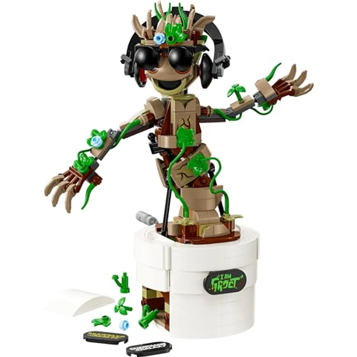 LEGO® Konstruktionsspielsteine Tanzender Groot (76297), LEGO Super Heroes, (459 St), Made in Europe – Bild 5