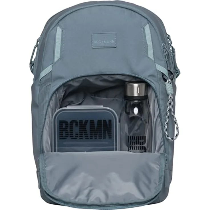 Beckmann Norway Sport Air 30 Schulrucksack, ergonomisch, grün, 30 Liter Volumen, Material aus recycelten PET-Flaschen – Bild 5