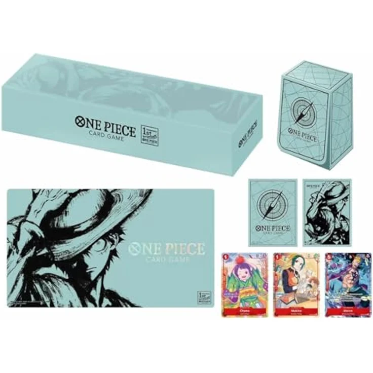 BANDAI Japanese 1st Anniversary Set - One Piece Card Game - EN, One Piece 1st Anniversary
