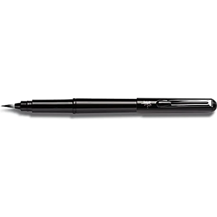 Pentel XGFKP/FP10 - Pocket Brush Blister-Pack Pinselstift mit 2 Patronen, schwarz – Bild 3