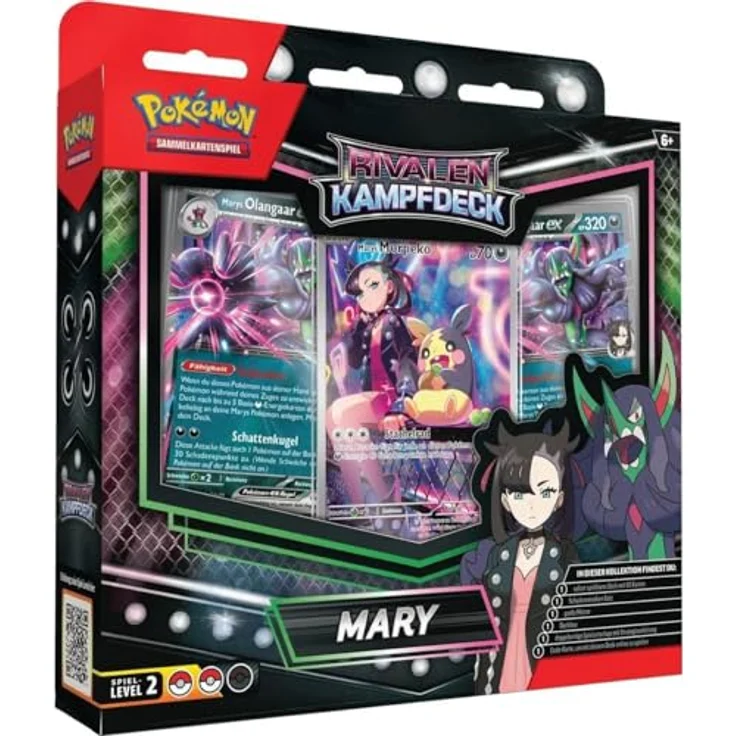 AMIGO Spiel + Freizeit GmbH PKM Kampfdeck Mai 2025, Sammelkarten-Set, 11190 PKM KAMPFDECK MARY/TROY – Bild 2