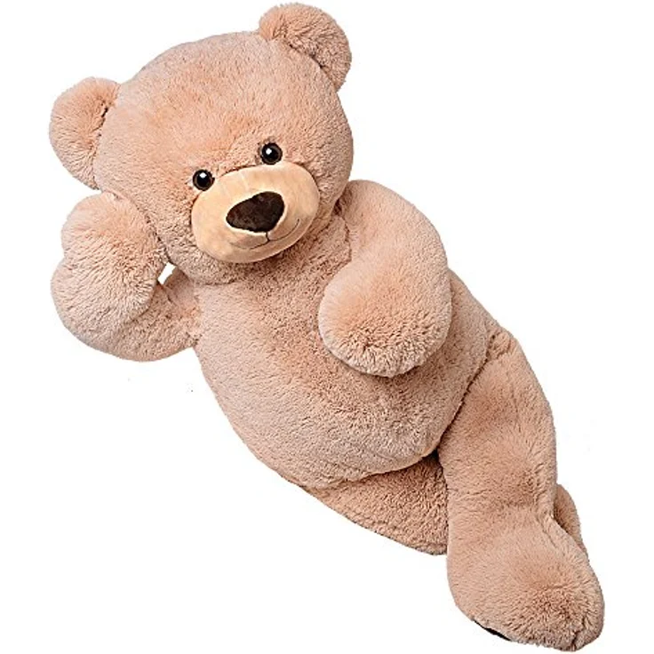 TE-Trend XXL Riesenteddy 135cm – Großer Plüschbär Kuscheltier, braun – Bild 4