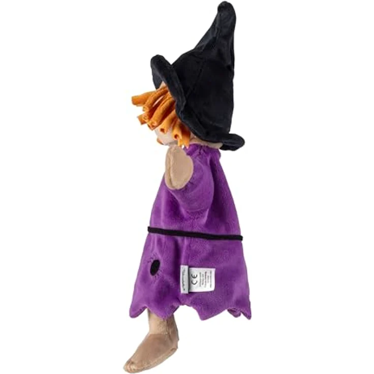 Sterntaler Handpuppe Hexe, weiches Spielzeug für Kasperle Theater, Geschichten erzählen, für Mädchen und Jungen – Bild 3
