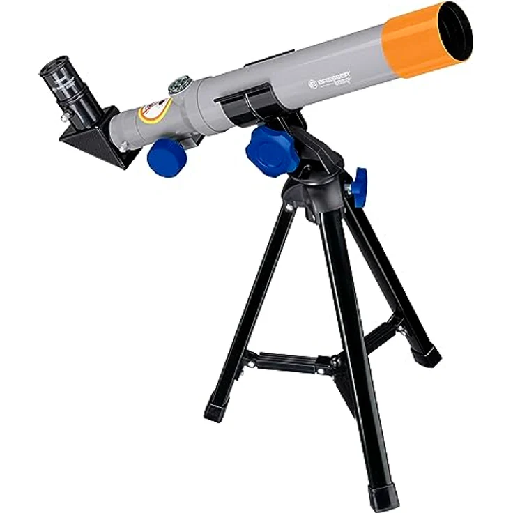 Bresser Junior Mikroskop & Teleskop Set, Mikroskop 40x-640x Vergrößerung, Teleskop 40/400mm, für Kinder ab 8 Jahren – Bild 3