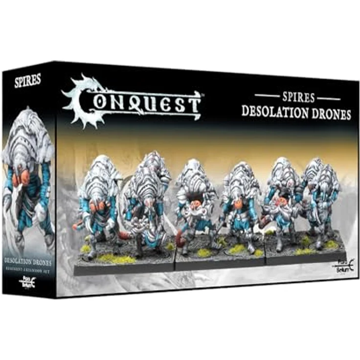 Para Bellum Wargames Spires: Desolation Drones, effektive Kampfroboter mit panzerbrechenden Waffen und Verdauungsflüssigkeiten als Waffe – Bild 1