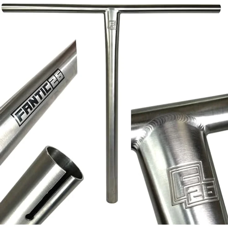 Fantic26 Themis Titan Stunt-Scooter HIC Bar 35 65cm Raw - Leichteste Titan Bar auf dem Markt – Bild 2