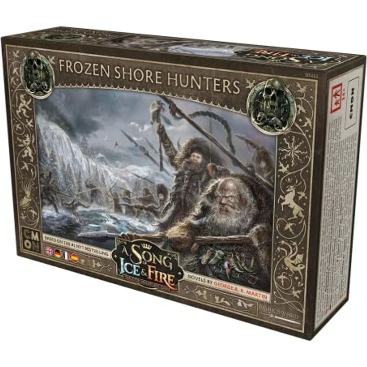 Cmon A Song of Ice & Fire - Frozen Shore Hunters, Miniaturen-Erweiterung für Tabletop-Spiel mit 13 Figuren, Freies Volk Fraktion – Bild 9