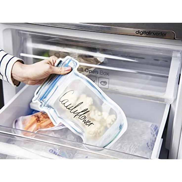 edding 8000 Tiefkühlmarker - schwarz - 1 frostsicherer Marker - Rundspitze 1 mm - zum Beschriften von Gefrierbeuteln und Gefrierbehältern - ideal für Kühlhäuser, Labore, Tupperware, Gefrierschränke. – Bild 3