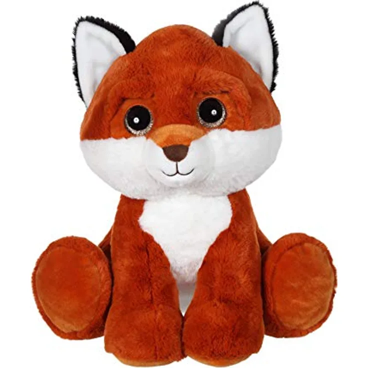 GIPSY Puppy Eyes Pets 40 cm Plüschfuchs, kuscheliges Spielzeug mit großen Augen, geeignet ab Geburt