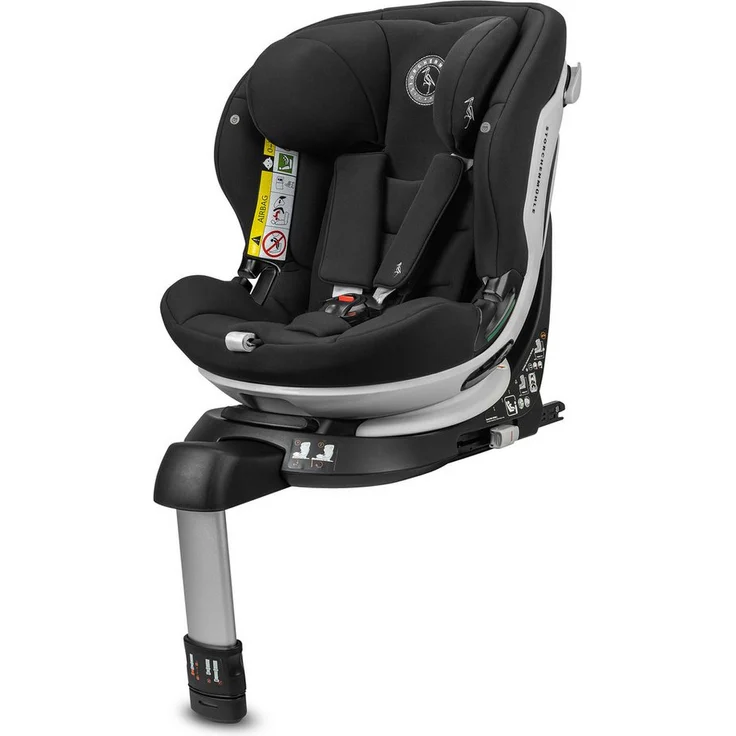 Storchenmühle Autokindersitz Niki kid, 360° drehbar, rückwärtsgerichtet bis 105 cm, recycelter Stoff mit SILVADUR™-Technologie, für Kinder 76-150 cm, bis 12 Jahre