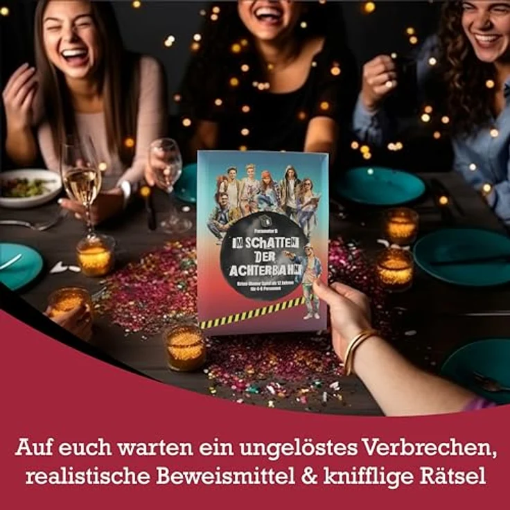 Parameter B Im Schatten der Achterbahn, Krimidinner für 4-6 Personen ab 12 Jahren, mit realistischen Beweisen für Familien und Einsteiger – Bild 5