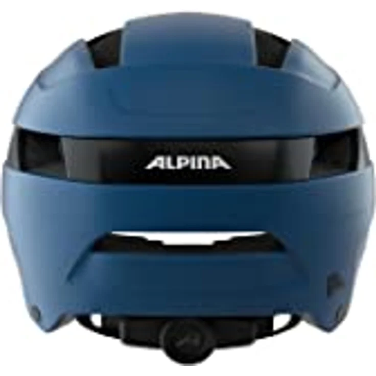 ALPINA SOHO - Extrem Robuster, Leichter & Individuell Anpassbarer Urban Fahrradhelm Für Erwachsene, navy matt, 51-56 cm – Bild 4
