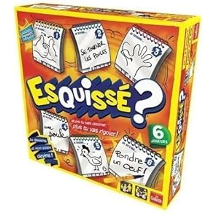 Goliath Toys Sketch, Brettspiel (Französisch) für Kinder ab 8 Jahren, Zeichen- und Ratespiel – Bild 7