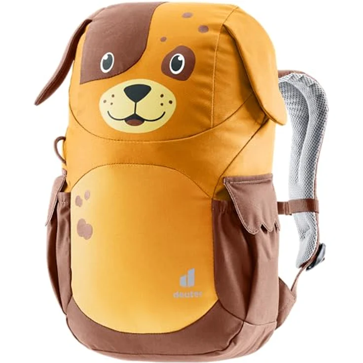 Deuter Kikki Kinderrucksack, 28 cm, Kindergartenrucksack aus 100% Polyester, braun – Bild 1