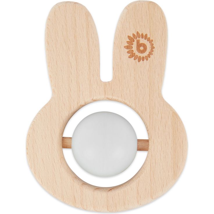 Bieco Beissring Hase mit Silikonball