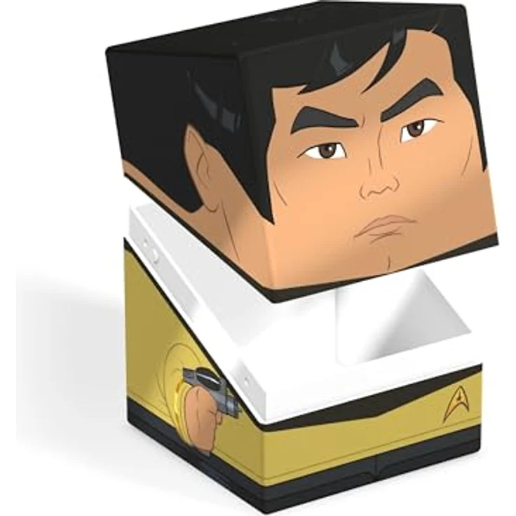 Ultimate Guard Squaroe Star Trek: The Original Series ST015 - Sulu, Sammelbox für bis zu 100 Spielkarten, offizielles Lizenzprodukt – Bild 4