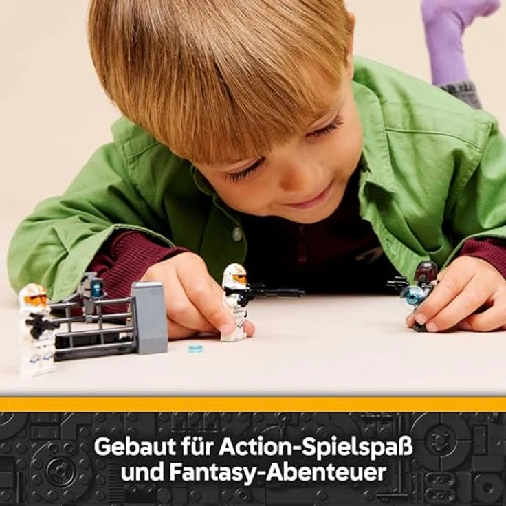 LEGO Star Wars 75449 Belagerung von Mandalore Battle Pack, Action-Spielzeug mit 4 Minifiguren, Speederbike und Blastern für Kinder ab 6 Jahren – Bild 4