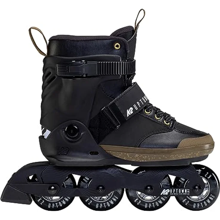 K2 Skates Unisex Inline Skates UPTOWN, black - gold - Aluminiumrahmen, hoher Tragekomfort – Bild 2