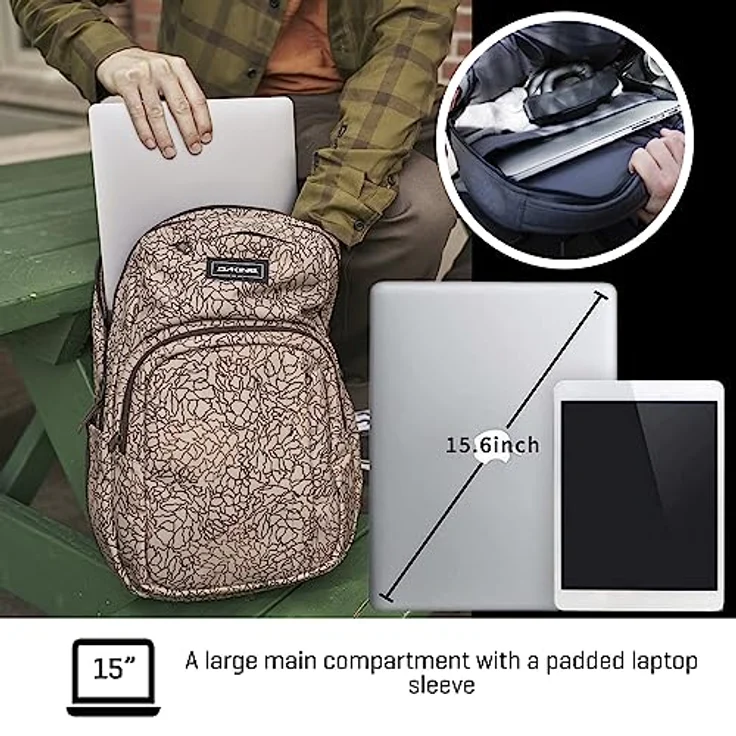 Dakine Rucksack Campus L 33L Carbon – Bild 5