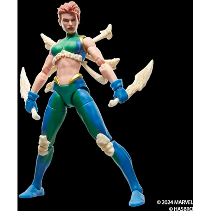 Marvel Legends Series Marrow Action-Figur, 15 cm Premium-Figur mit 4 Accessoires und Build-A-Figure Elementen, inspiriert von den X-Men Comics – Bild 3
