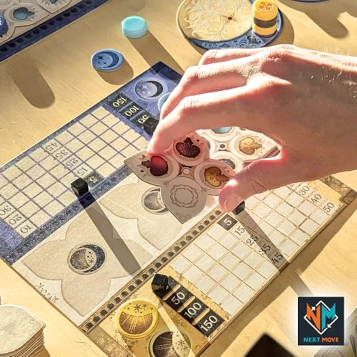 Next Move Games Azul Duel, Familienspiel, Brettspiel für 2 Spieler, ab 10 Jahren, 45 Minuten, Deutsch – Bild 5