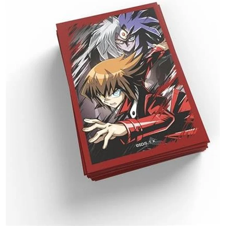YU-GI-OH! Jaden & Yubel Card Sleeves (50), offizielle TCG Hüllen mit dynamischen Grafiken, 50 Stück – Bild 1