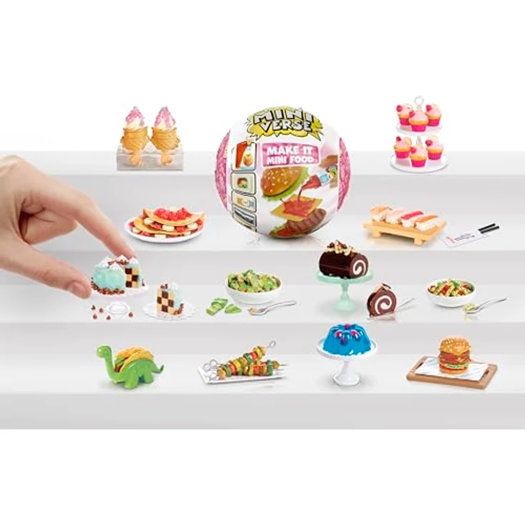 MGA Mga Miniverse Make It Mini Foods: Diner, Sammelfiguren zum kreativen Basteln von Mini-Lebensmitteln, sortiert – Bild 6