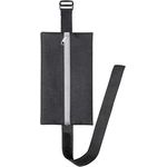 VELOFLEX Velobag Flex, flexible Federtasche für A4 Unterlagen, schwarz, 115x255mm mit Reißverschluss