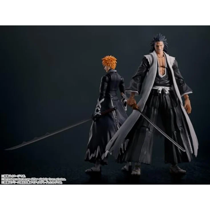 Tamashii Nation Bleach: Thousand-Year Blood War S.H. Figuarts Actionfigur Kenpachi Zaraki, 17 cm, mit 4 Gesichtsausdrücken und Zanpakuto-Schwert – Bild 7