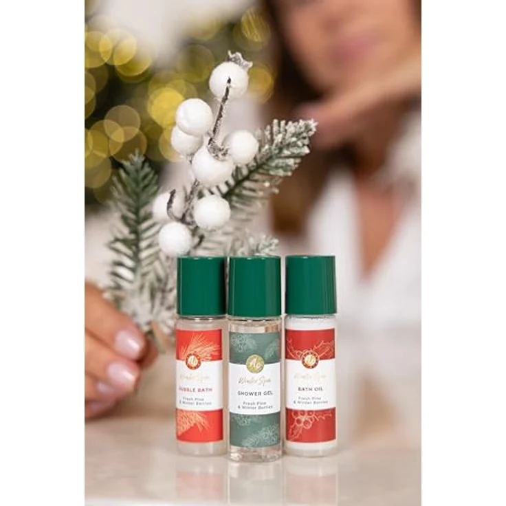 ACCENTRA Adventskalender Adventskalender WINTER SPA 2024, Buchförmige Box mit umweltfreundlichen und plastikfreien 24 liebevoll ausgewählten Überraschungen – Bild 13