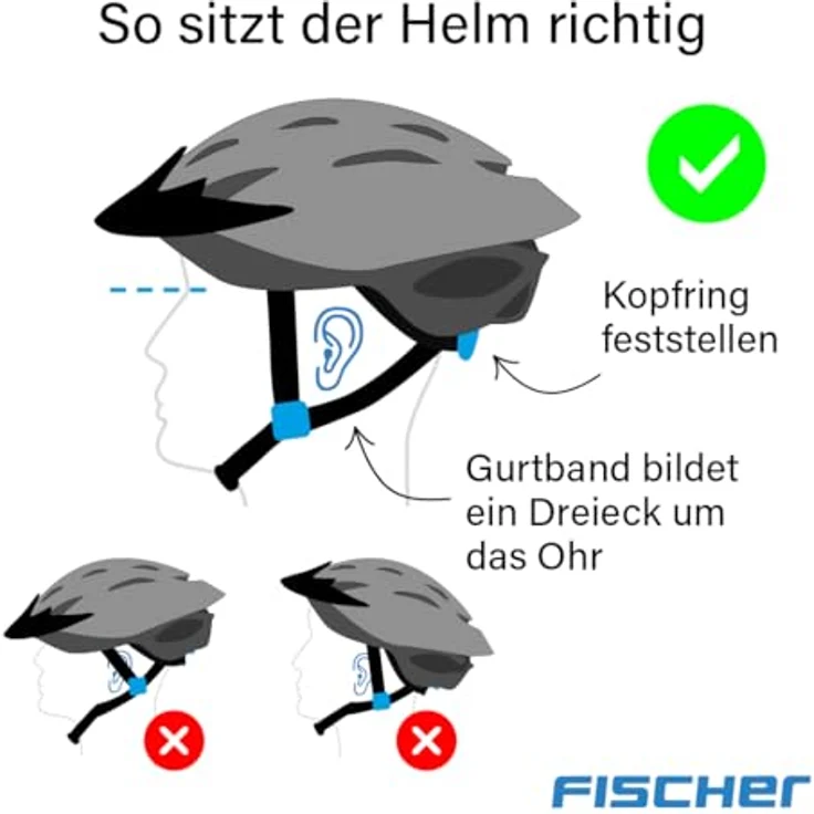 Fischer FISCHER bicycle Urban Flower helmet (white size S/M) – Bild 10