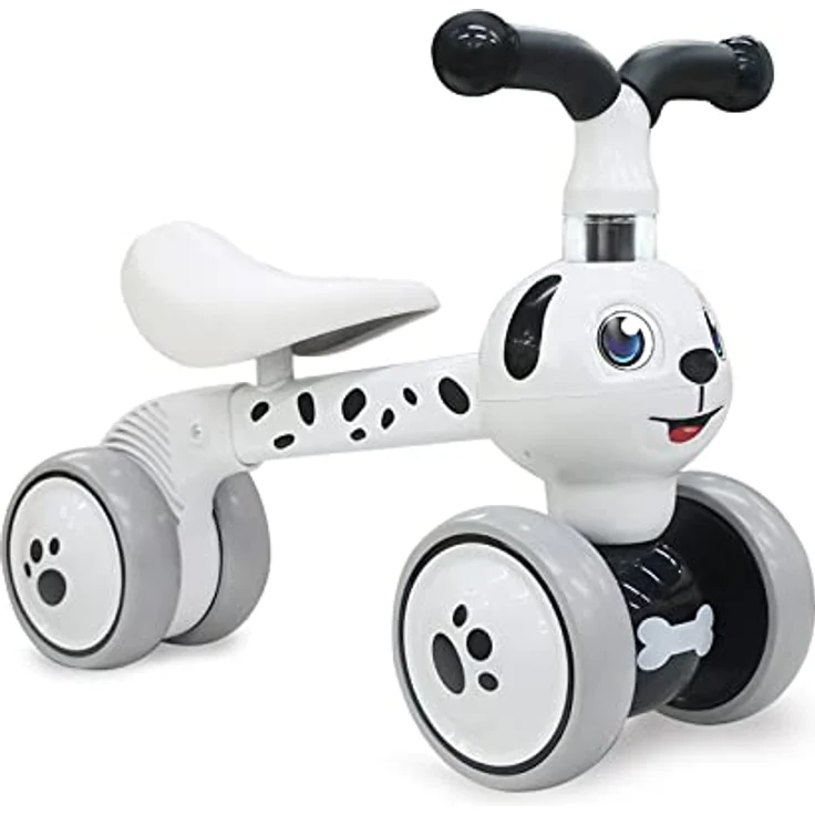 XIAPIA Kinder Laufrad ab 1 Jahr Lauflernrad für 10 - 36 Monate Baby, TÜV geprüft Erst Rutschrad Fahrzeug Geschenke für Jungen/Mädchen Kleinkind Spielzeug (Dalmatiner) – Bild 2