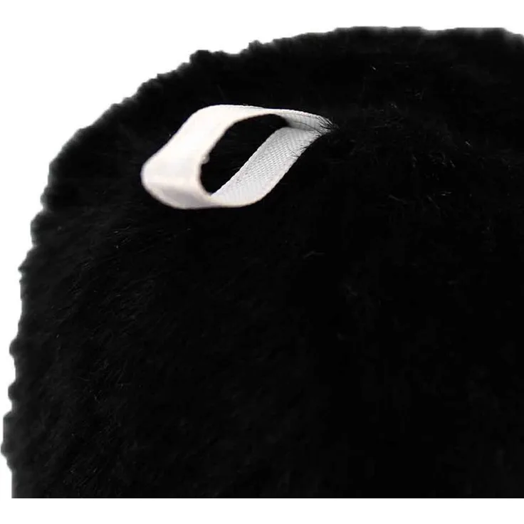 BEMIRO Kuscheltier Gorilla, schwarz, ca. 24 cm, mit glitzernden Augen und Aufhängeschlaufe