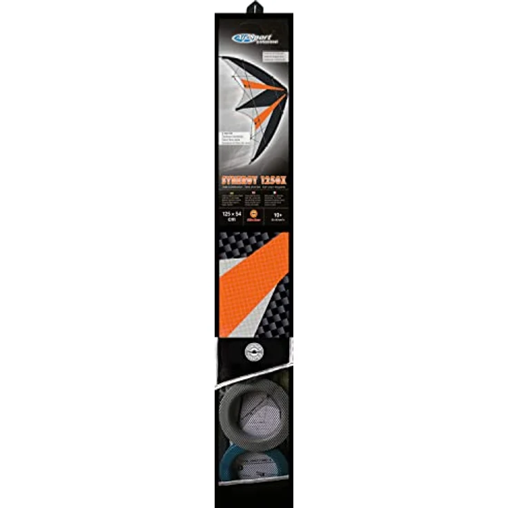 Günther Flugspiele Toliner Sportdrachen mit Schnur Synergy 125 GX Spannweite 1250 mm Windstärke Fitness 4 - 6 bft – Bild 4