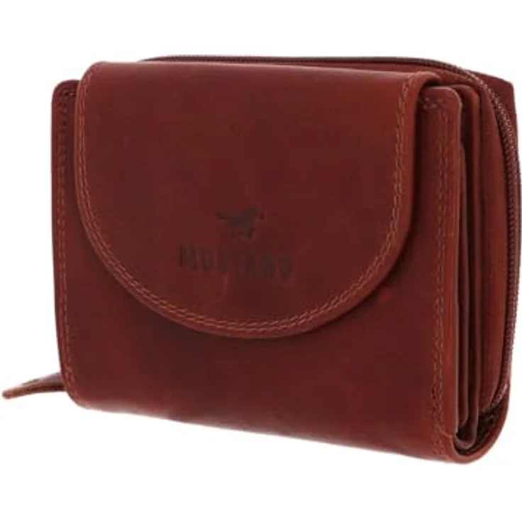 MUSTANG Geldbörse Udine leather wallet top opening, im praktischen Format, braun – Bild 2
