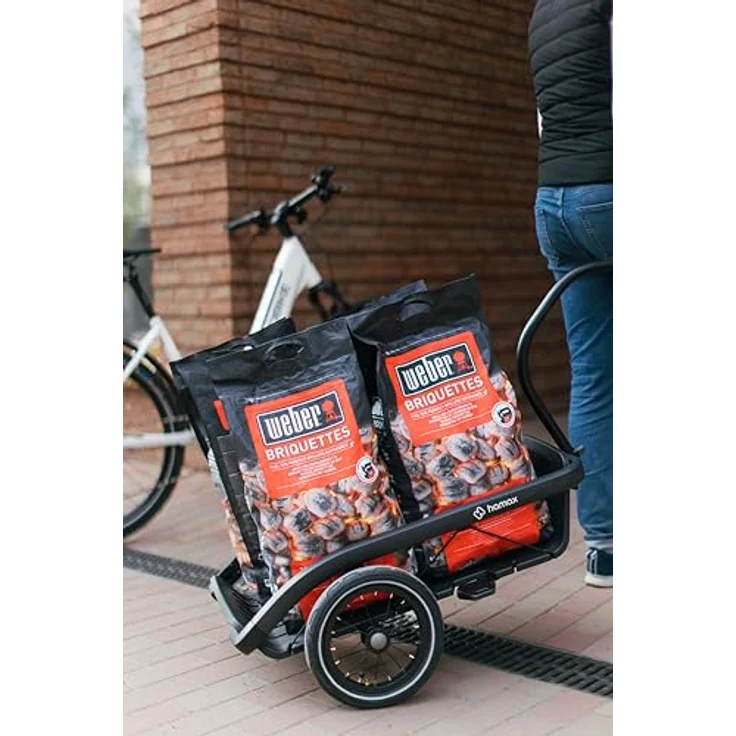 Hamax Venture Cargo Fahrradlastenanhänger, multifunktional mit Rad- und Geh-Modus, bis 50 kg, Aluminiumrahmen, inklusive Schutzhülle und Haken – Bild 7