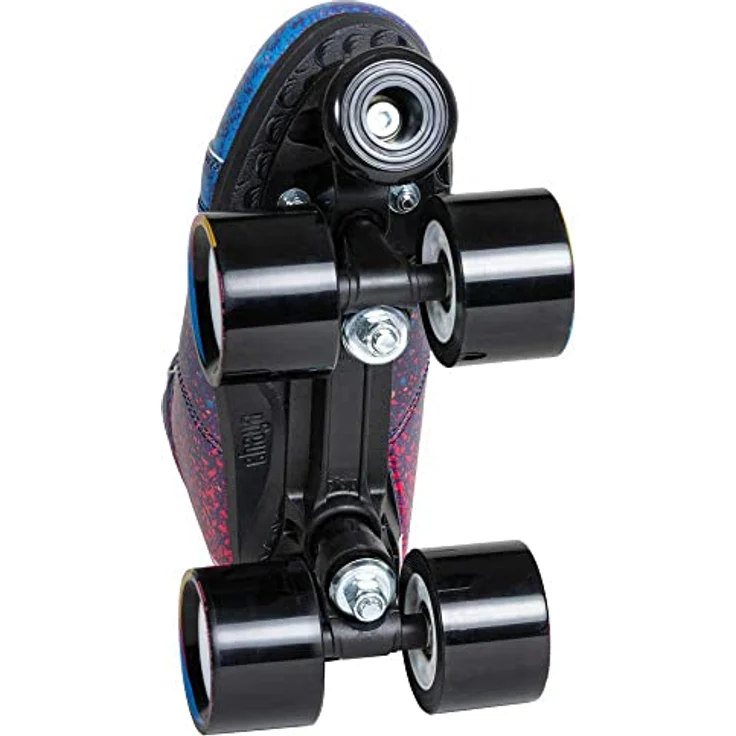 Chaya Roller Skates Airbrush, Unisex Rollschuhe in Blau, 59mm/78A Rollen, ABEC 7 Kugellager – Bild 2