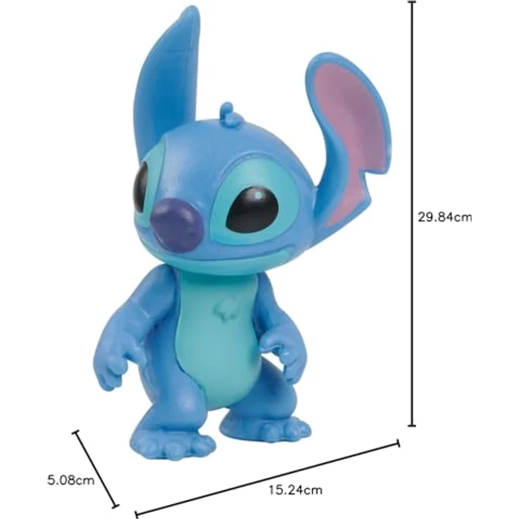 Just Play Disney Stitch Figur Set, 8 Sammelfiguren à 5 cm, blau – Bild 8