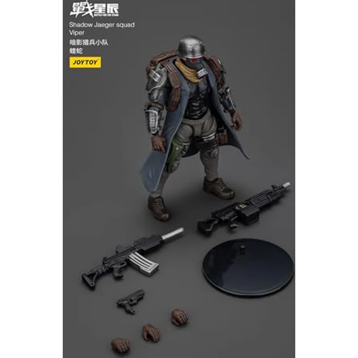 JOYTOY Battle for The Stars: Shadow Jaeger Viper Actionfigur, 1:18 Skala mit detaillierter Rüstung und High-Tech-Zubehör – Bild 5