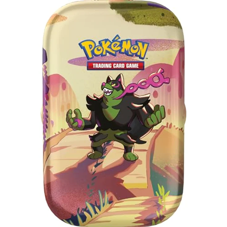 Pokémon -Sammelkartenspiel: Mini-Tin-Box Karmesin & Purpur - Nebel der Sagen - Boninu (2 Boosterpacks & 1 Stickerbogen) – Bild 2