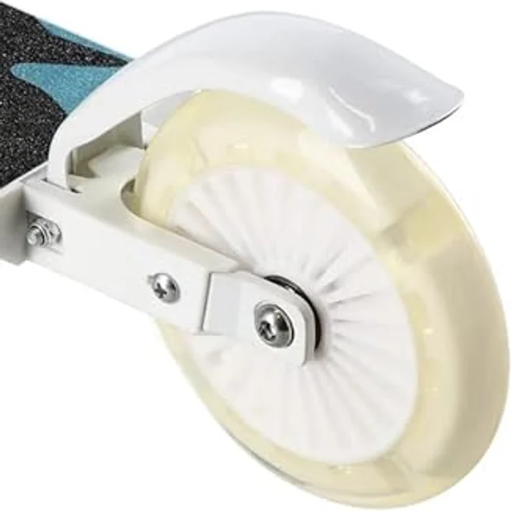 NILS EXTREME HD505 Cityroller, klappbar mit LED-Reifen, türkis, für Kinder und Jugendliche, max. Nutzergewicht 50kg – Bild 4