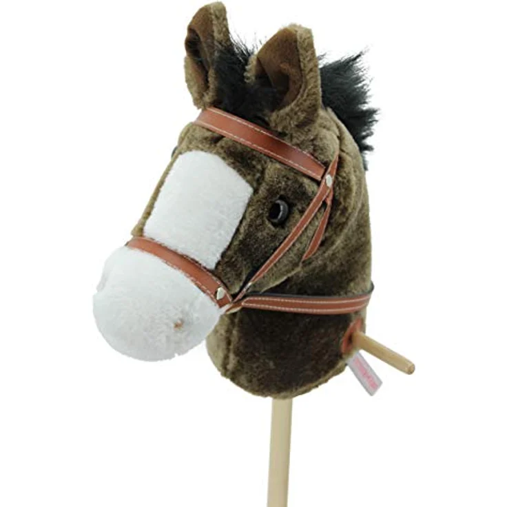 Sweety Toys 5055 Steckenpferd ” My Little Pony” Chocolate, super süss, mit Funktion Gewieher und Galoppgeräusch – Bild 2