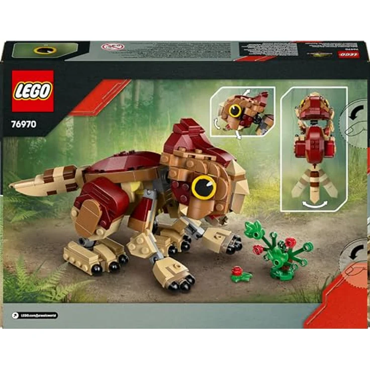 LEGO Jurassic World 76970, Babydinosaurier Dolores: Aquilops, 339 Teile, bewegliche Figur, für Kinder ab 7 Jahren, Maße: 20cm x 15cm x 11cm – Bild 8