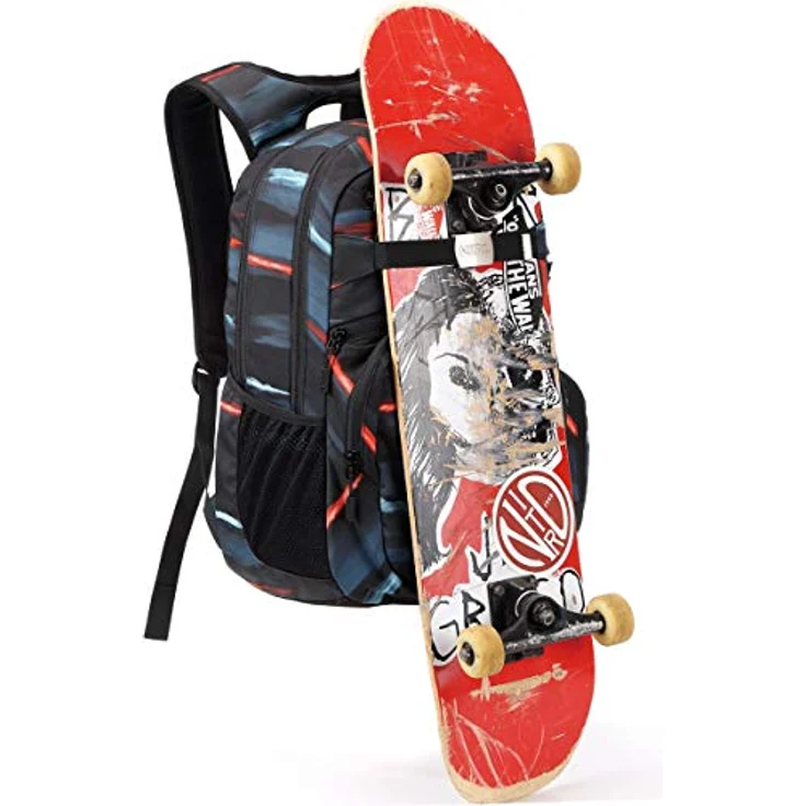 Nitro Hero Pack Schulrucksack Daypack Rucksack Backpack 878038 Acid Dawn – Bild 10