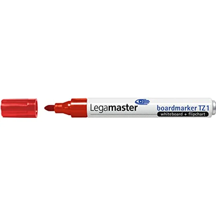 Legamaster TZ 1 Whiteboard-Marker rot, 1,5 - 3,0 mm, 10 St., geruchsarm und nachfüllbar – Bild 2