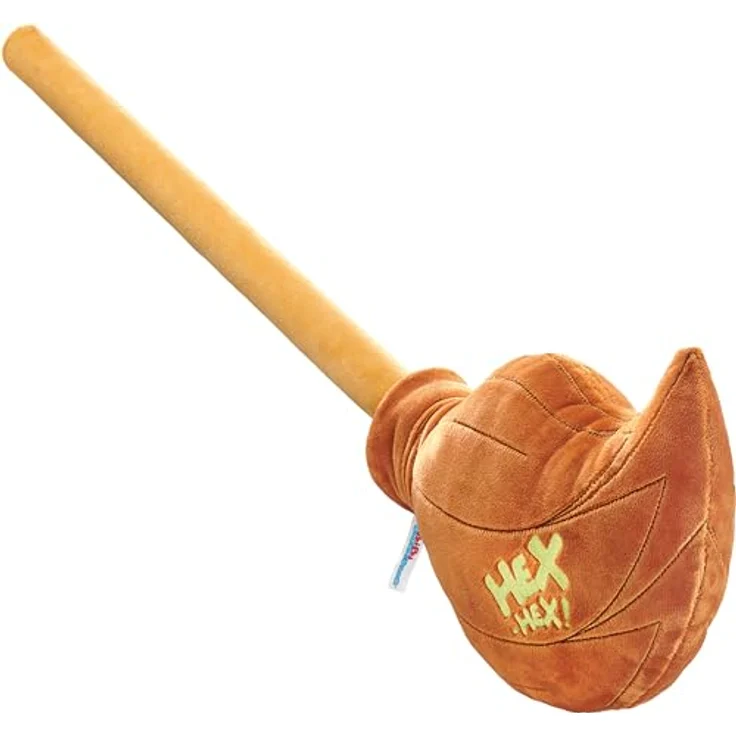 Schmidt Spiele Kuscheltier Bibi Blocksberg: Kartoffelbrei Plüschfigur, Hexenbesen 79 cm lang – Bild 4